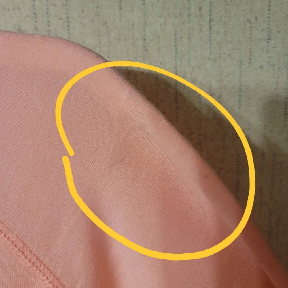 STAR WARS GIRL'S GOLDEN 3-CPO SWEATSHIRT: PINK: NEW WITH DEFECT: SZ L (10/12)